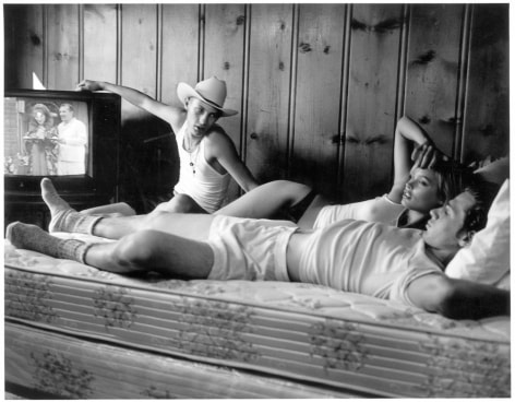 Paul Jasmin, Clint, Charlotte, and Oliver, Big Bear, CA, 1998