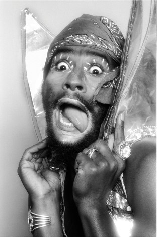 George Clinton Portrait Session 1977, Silver Gelatin Photograph