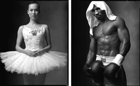 Ballerina / Boxer, 2002/2002, Archival Pigment Print