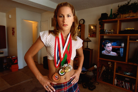 Exotic Dancer and Track Athlete Leilani, 21, Fullerton, California, 2001, Archival Pigment Print