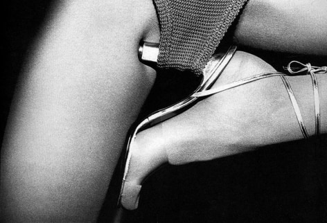 Marie Helvin (Shoe in Knickers), 1976, Silver Gelatin Photograph, Ed. of 10
