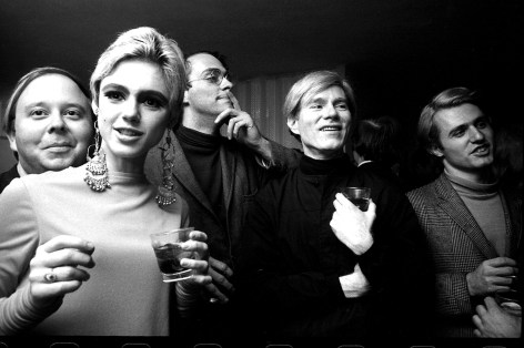 Andy Warhol, Edie Sedgwick and Entourage II, New York. 1965, Silver Gelatin Photograph
