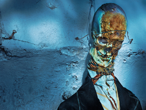 Untitled (Longface), Palermo, 2013, (From the series Vanitas: The Palermo Portraits)