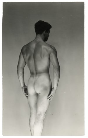 George Platt Lynes, (Male Nude, Backview), ca. 1940s