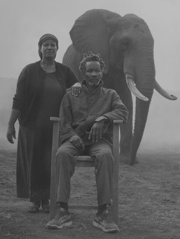 Robert and Nyaguthii and Bupa, Kenya, 2020, Archival Pigment Print