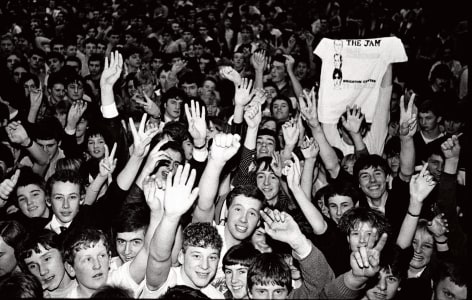 Fans at The Jam&#039;s farewell concert, Brighton, 1982, Archival Pigment Print