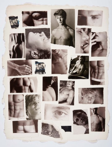 Boys, 1998, Silver Gelatin Photograph Collage on handmade rag paper