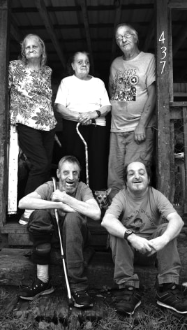 The Whittakers, Inbred Family, Odd, West Virginia, 2023, Archival Pigment Print