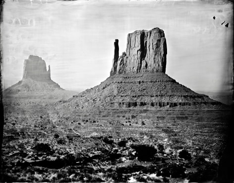 My Darling Clementine, Monument Valley, 2014, Unique Collodion Wet Plate
