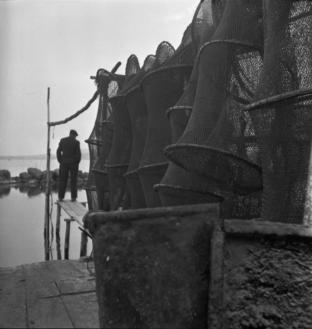 Fisherman in la Pointe Courte, S&egrave;te, France, 1953, Silver Gelatin Photograph, Ed. of 15