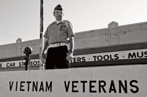 Vietnam veteran, Labor Day parade, Omaha, Nebraska, 2014, Archival Pigment Print