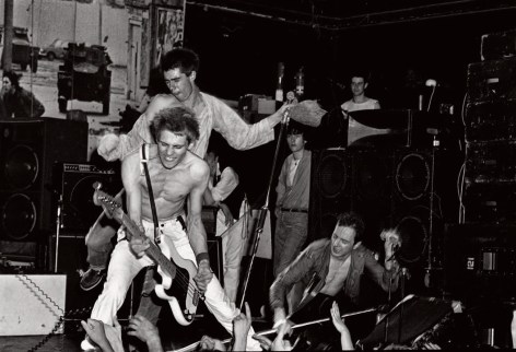 The Clash with Jimmy Pursey, London, 1978, Archival Pigment Print