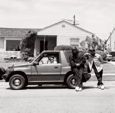 Ice Cube at his mom&#039;s house, Inglewood, California, 1990, Archival Pigment Print