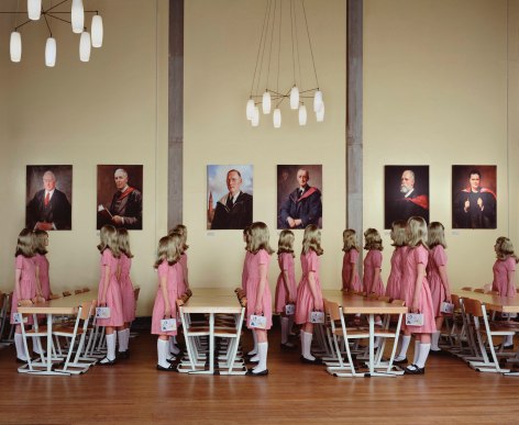 Dining hall (standing), 2007, C-Print