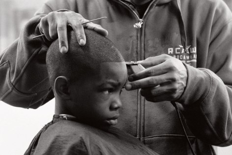 Barbershop, Brownsville, NY, 2006, Archival Pigment Print