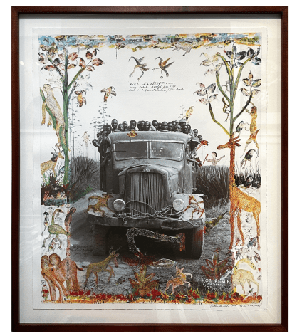 Peter Beard, Vive La Difference, Danya Subuk (Men in Truck) 0/25, 1968/1998