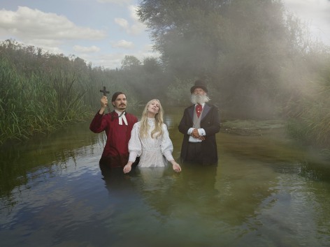 Baptism in the River Thames, 2018, C-Print