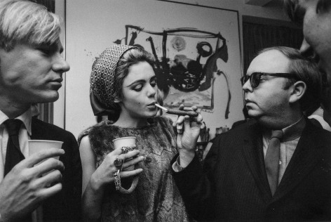 Steve Schapiro, Andy Warhol, Edie Sedgwick and Henry Geldzahler, New York, 1965