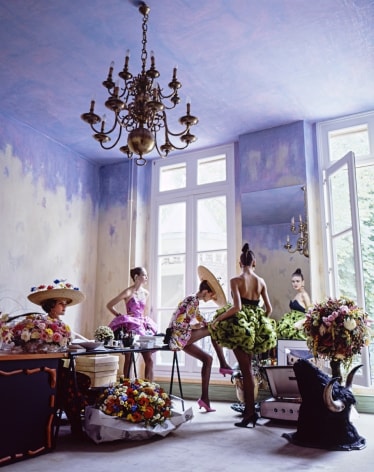 Romance, Christian Lacroix&#039;s Couture House, Paris, House and Garden, 1988, Archival Pigment Print, Ed. of 12