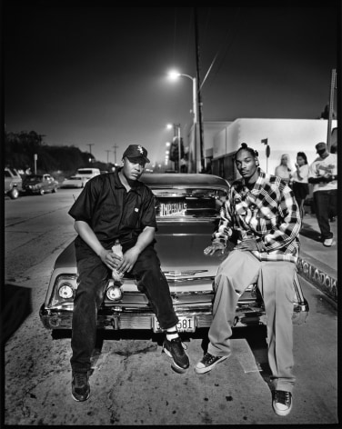 Dr. Dre and Snoop Dogg, Los Angeles, CA, 1993, Silver Gelatin Photograph