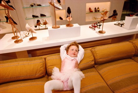 Phoebe, 3, VIP Opening of Barney&#039;s department store, Beverly Hills, 1994, Archival Pigment Print