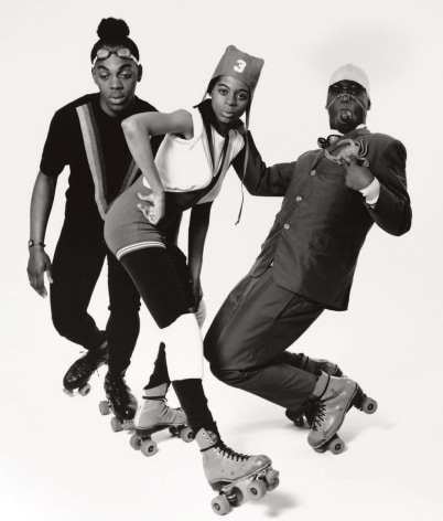 Andre Walker, Robin Newland and Pierre Francillon, New York City, 1984., Archival Pigment Print