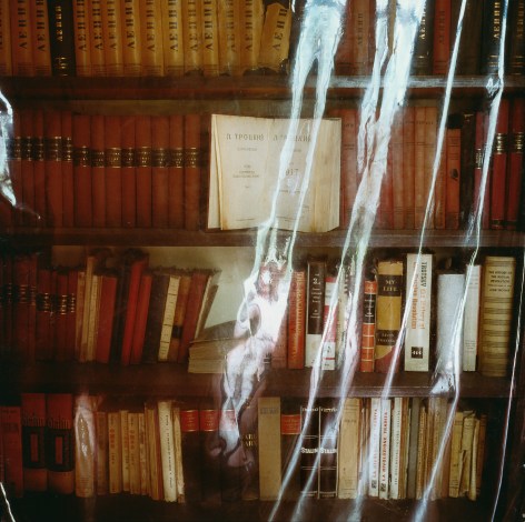 Trotsky House, Library, 1990, Archival Pigment Print