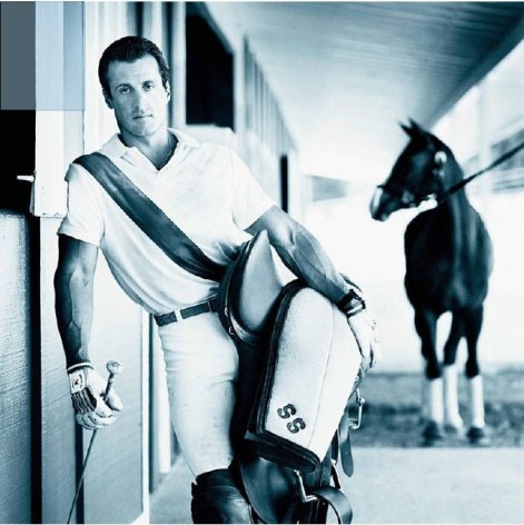 Sylvester Stallone, Polo Pony, Los Angeles, 1989, Archival Pigment Print, Combined Ed. of 15