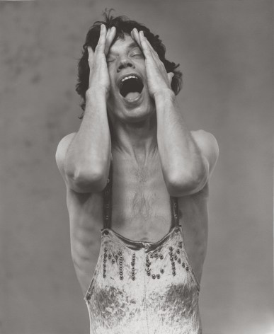 Mick Jagger 1, London, 1987, 14 x 11 Inches, Silver Gelatin Photograph, Edition of 12