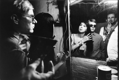 The Factory (Andy in Mirror), (Later Print made in Artist&#039;s lifetime), 1963&nbsp;&nbsp;&nbsp;