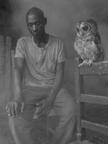 Silva and Wood Owl, Zimbabwe, 2020, Archival Pigment Print