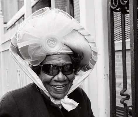 Lady in Easter hat, Harlem, NY, 2018, Archival Pigment Print