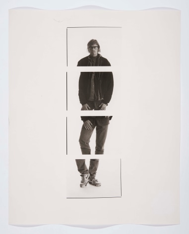 Stand Up Portrait, Makos, 1987, Silver Gelatin Photograph