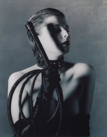 Uta Domina, (Uta Dominatrix), 1988, Vintage Blue Toned Silver Gelatin Photograph, Ed. of 30