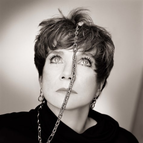 Shirley MacLaine, Chain, Los Angeles, 1985, Archival Pigment Print