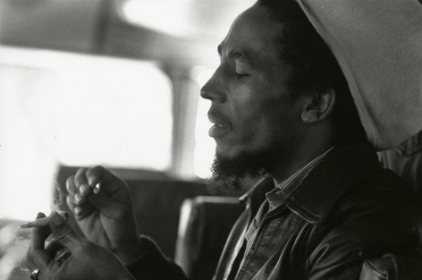 Bob Marley, (Profile), 1978, Silver Gelatin Photograph