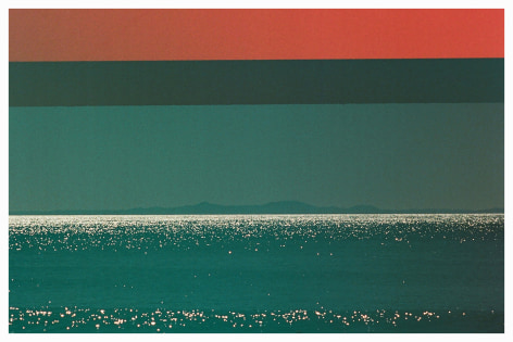 Todd Weaver, Rincon View, Red Stripe, 2023