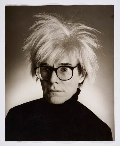 Andy Portrait I, 1986, Silver Gelatin Photograph