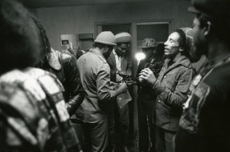 Bob Marley, (Green Room), 1979, Silver Gelatin Photograph