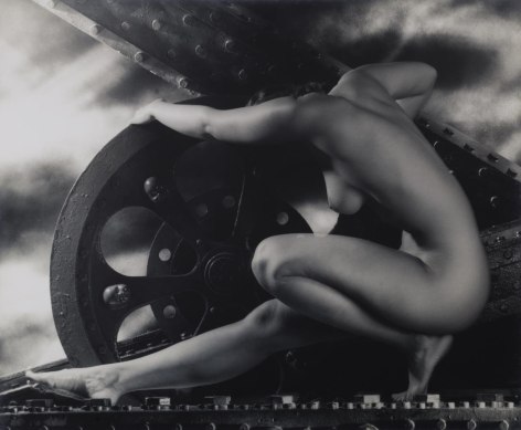 G&uuml;nter Blum Tanja mit Rad, (Tanja with Wheel), 1992