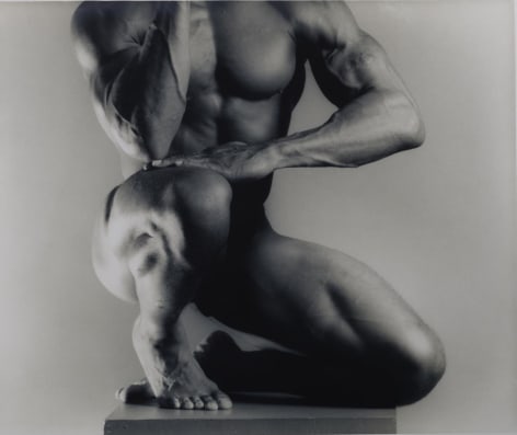 Studie III, (Study III), 1992, Vintage Blue Toned Silver Gelatin Photograph, Ed. of 30