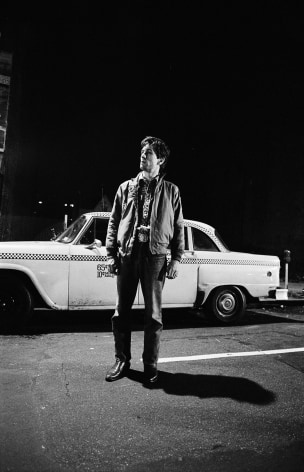 Robert De Niro in &quot;Taxi Driver&quot;, Travis at Night, New York, 1975&nbsp;&nbsp;, Silver Gelatin Photograph