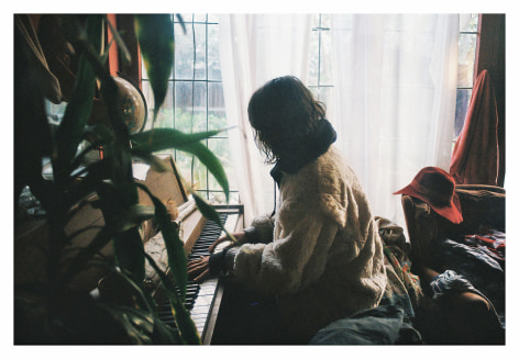 Cassandra Playing in the Sunroom, 2009, Archival Pigment Print