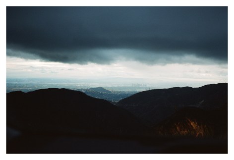 Los Angeles from the crest, 2018, Archival Pigment Print