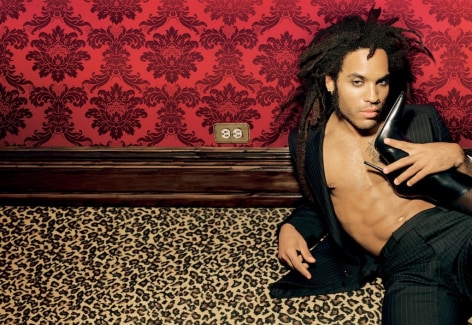 Lenny Kravitz, Chelsea Hotel, New York, 1998, (From the series beauty:LIGHT: Pictures at a Magazine)