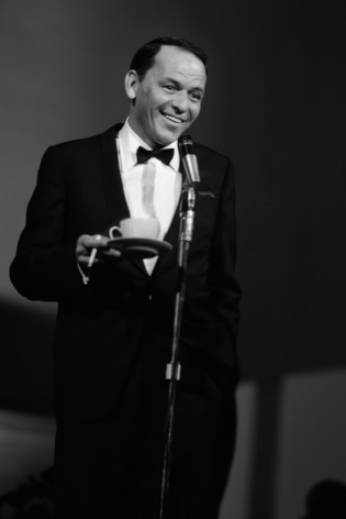 Frank Sinatra (Benefit for MLK), 1963, Silver Gelatin Photograph