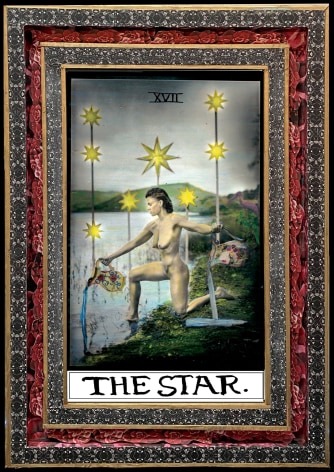 The Star, 2021, Hand Colored Photographic Scultpure