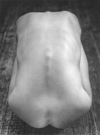 Nude looking like a walnut, rue Daguerre, Paris, 1954, Silver Gelatin Photograph, Ed. of 15