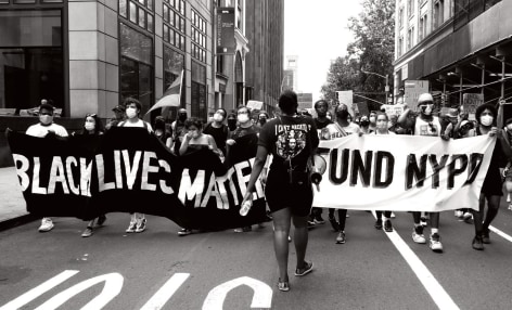 Black Lives Matter demonstration, New York City, 2020, Archival Pigment Print