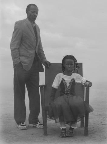 Sofia and her father Mohammed, Kenya, 2020, Archival Pigment Print